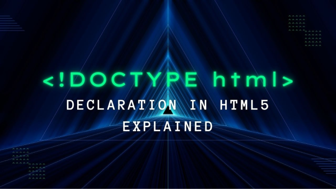 HTML <!DOCTYPE> Declaration