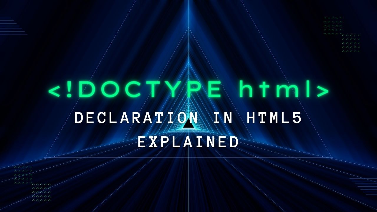 html-doctype-declaration